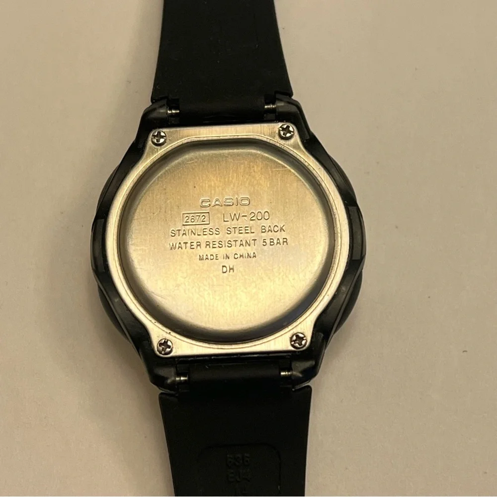 CASIO‎ Unisex Wrist Watch LW-200-1AVDF